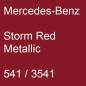 Preview: Mercedes-Benz, Storm Red Metallic, 541 / 3541.